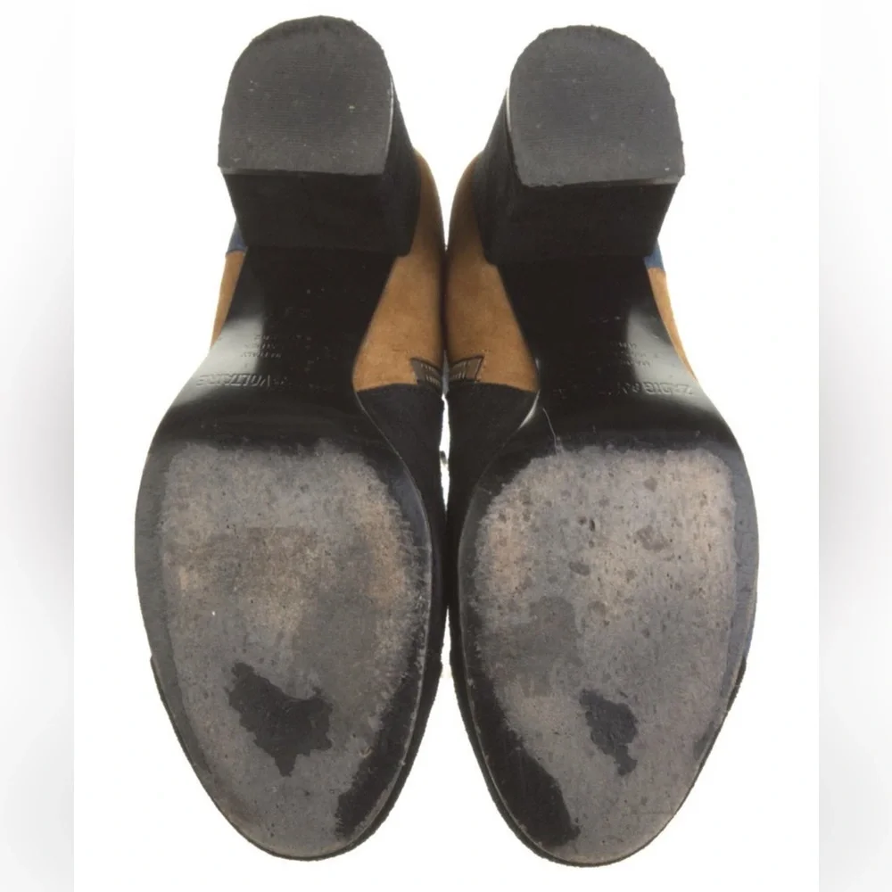 Zadig & Voltaire Suede Ankle Boots Sz 8 - Picture 5 of 5